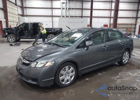 2010 Honda Civic Lx from USA, damaged, VIN 2HGFA1F51AH306512